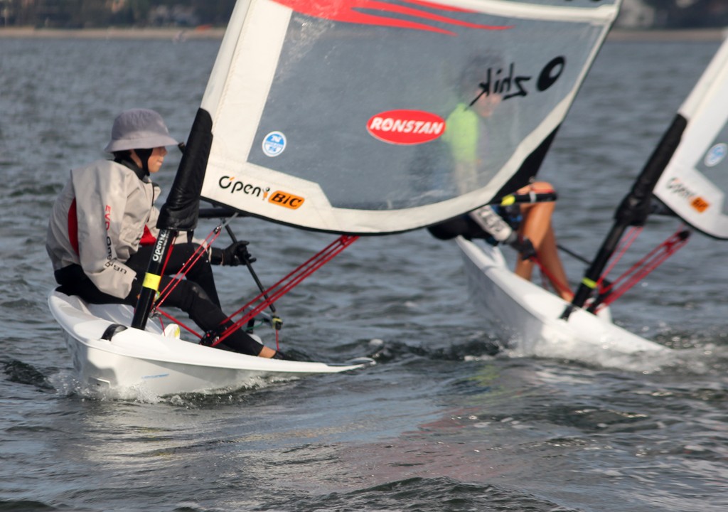 Junior Regatta - heading for the top mark © Sail Port Stephens Event Media